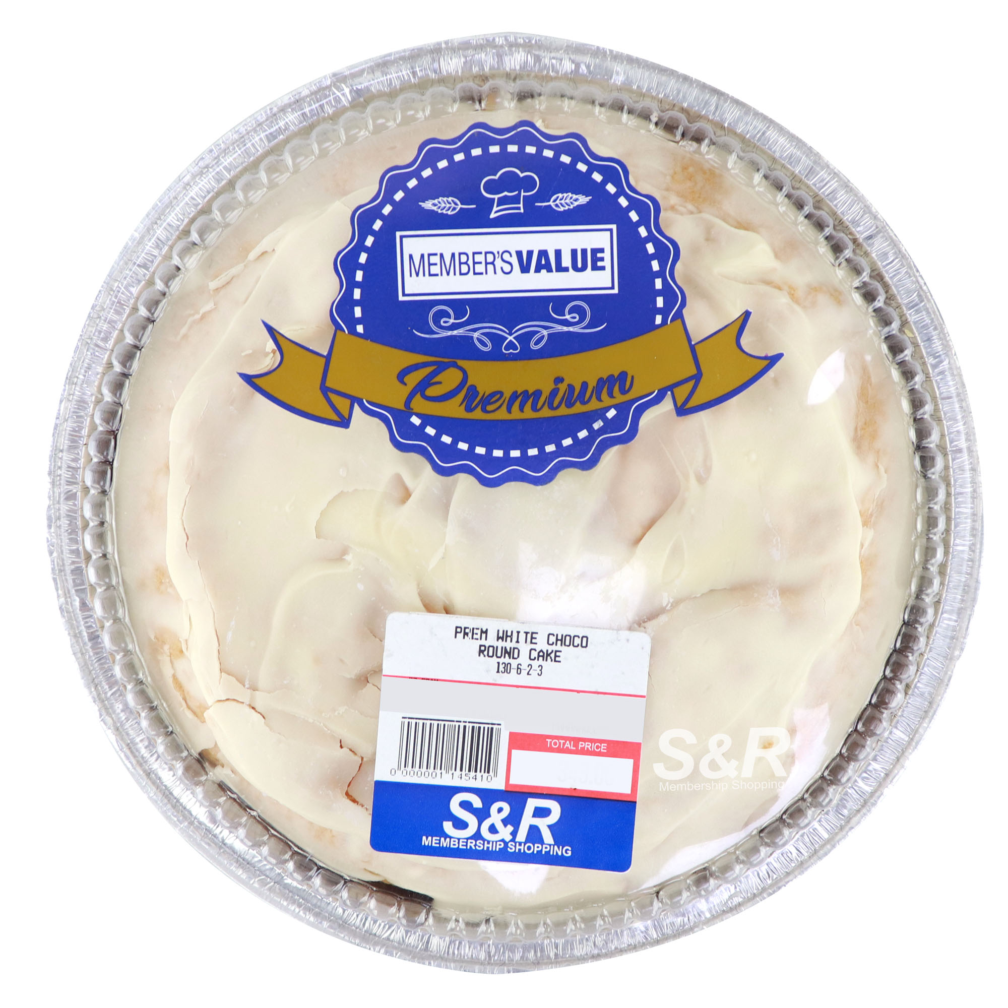 Member's Value Premium White Chocolate Round Cake 9-inch Member's Value Premium White Chocolate Round Cake 9-inch